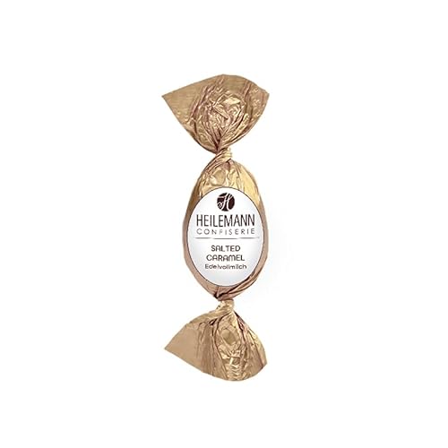 Heilemann Confiserie Praliné Osterei, Vollmilch Schokolade, 18 g (Salted Caramel) von Heilemann Confiserie