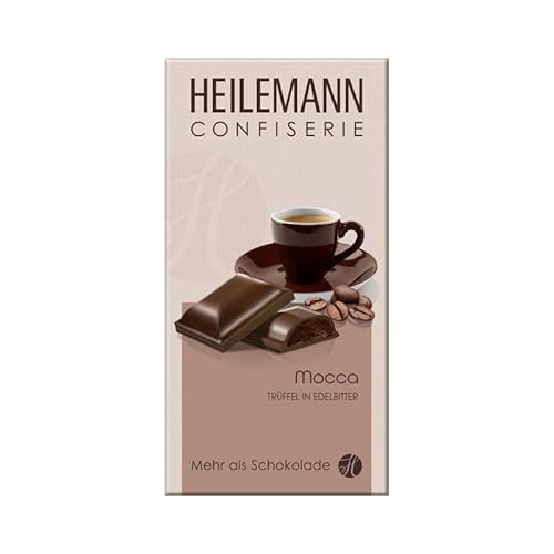 Heilemann Confiserie Schokolade, Mocca-Trüffel Edelbitter, 100 g von Heilemann Confiserie