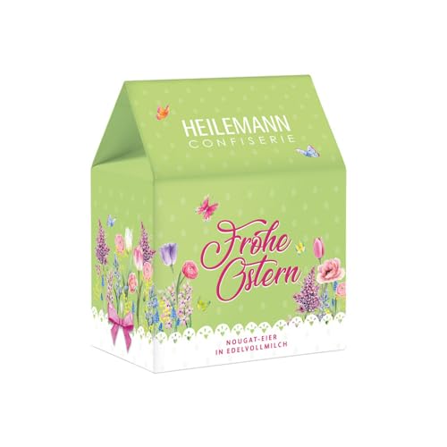 Heilemann Frühlingshaus mit Nougat-Praliné Eiern, 144 g von Heilemann Confiserie