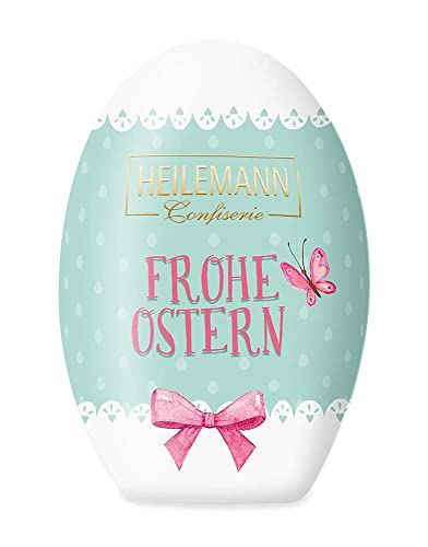 Heilemann Geschenkdose Osterei gefüllt mit Praliné-Schoko-Eiern (6 Praliné-Eier, 126 g) von Heilemann Confiserie