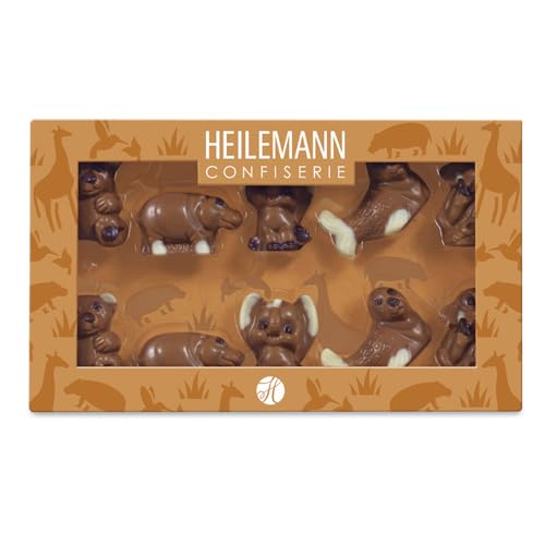 Heilemann Geschenkpackung "Zoo" Edelvollmilch, 100g von Heilemann Confiserie