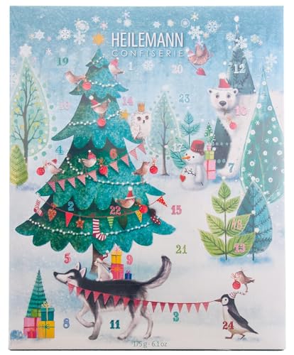 Heilemann Kinder-Adventskalender Edelvollmilch, 175 g von Heilemann Confiserie