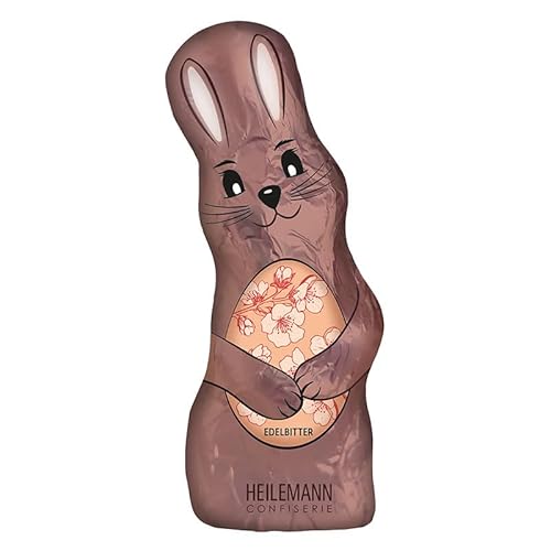 Heilemann Osterhase aus Zartbitter Schokolade, stannioliert, 30 g von Heilemann Confiserie