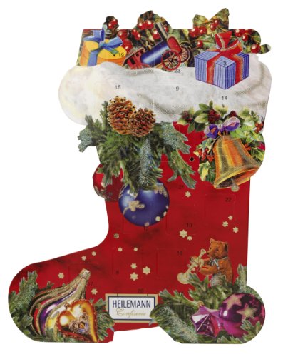 Heilemann Pralinen Adventskalender Stiefel, 1er Pack (1 x 290 g) von Heilemann Confiserie