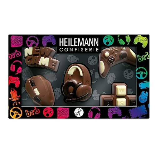 Heilemann Schoko Geschenkverpackung "Gaming" Edelvollmilch 100g von Heilemann Confiserie