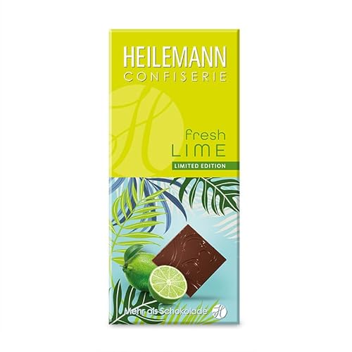 Heilemann Sommer-Schokolade "Summer-Edition" fresh LIME, 80 g von Heilemann Confiserie