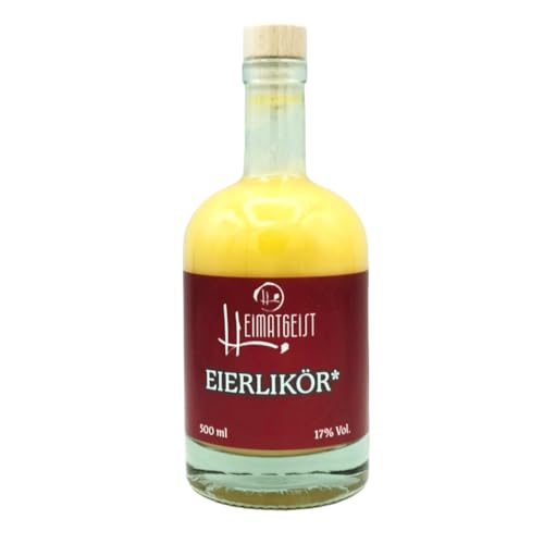 Eierlikör 500ml 17% vol. mit Rum verfeinert von Heimatgeist