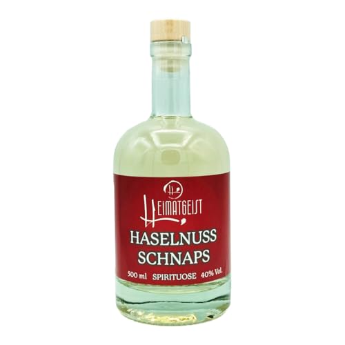 Haselnuss-Schnaps 500ml 40% vol. von Heimatgeist