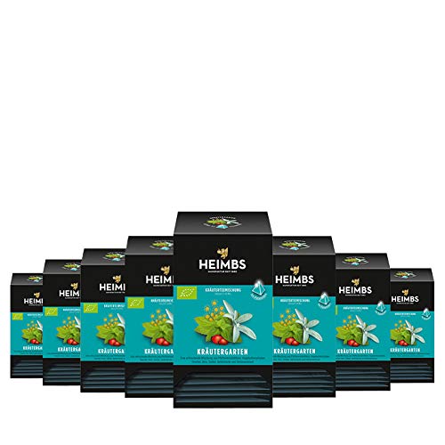 HEIMBS Bio Kr?utergarten, 20 Pyramidenbeutel, 8er Pack von Heimbs