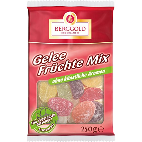 BG.GELEE FRUECHTE GEZ.250G von Heinerle - Berggold Schokoladen GmbH