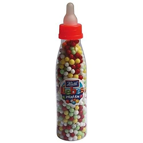 Heinerle Babyfläschchen mit Liebesperlen, 12er Pack (12x 75 g Flasche) von Heinerle