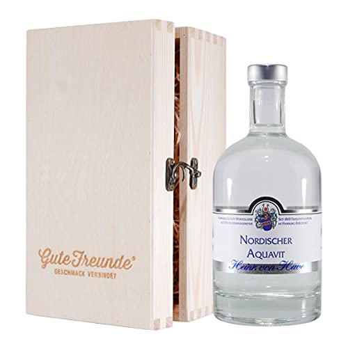 Heinr. von Have Nordischer Aquavit mit Geschenk-Holzkiste von Heinr. von Have