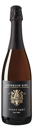 2022 Weingut Heinrich Gies Pinot Sekt Deutscher Sekt b.A. brut 750 ml 11,5% Vol. Alkohol - Ein besonder Sekt für besondere Anlässe, Feiern oder auch super zum verschenken. von Heinrich Gies