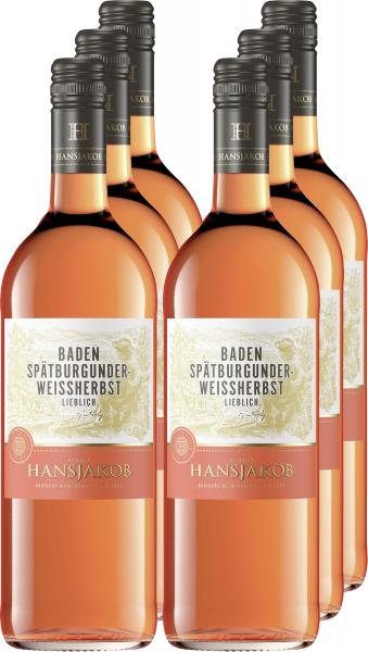 Heinrich Hansjakob Spätburgunder Weißherbst Roséwein lieblich von Heinrich Hansjakob