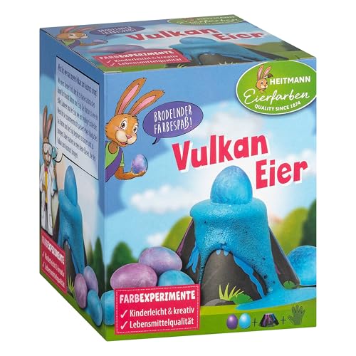 Heitmann Eierfarben - EGGsperimente - Vulkan Eier von Heitmann Eierfarben