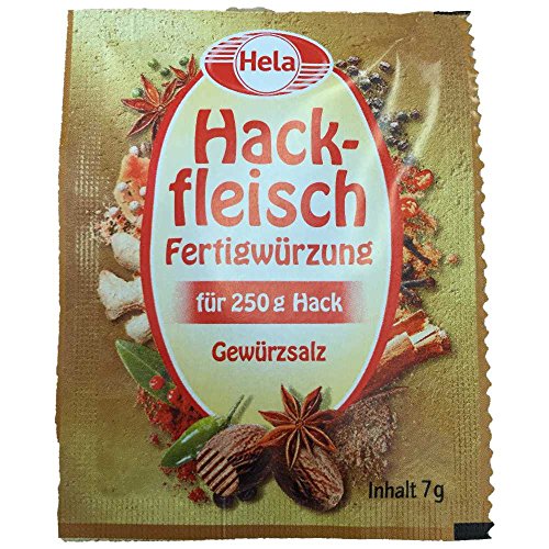 Hela Hackfleisch Fertigwürzung (1 Set, mit 5 Beutel a 7g) von Maitre