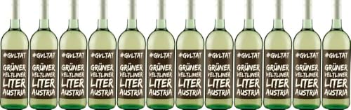 12x #GVLTAT Grüner Veltliner - Liter 2023 - Helenental Kellerei, Weinviertel - Weißwein von Helenental Kellerei