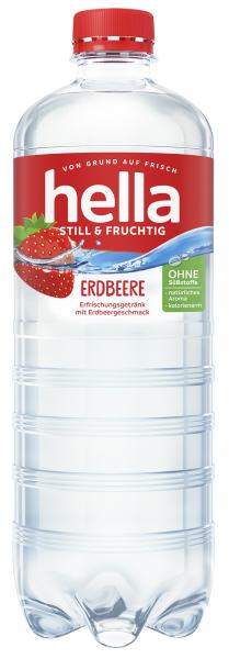 Hella Still & Fruchtig Erfrischungsgetränk Erdbeere (Einweg) von Hella