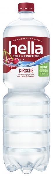 Hella Still & Fruchtig Erfrischungsgetränk Kirsche (Einweg) von Hella