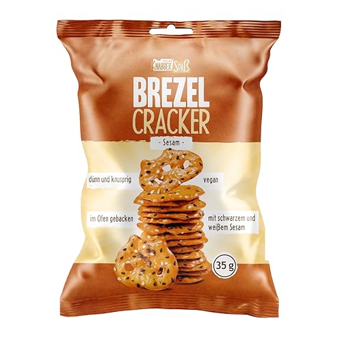 Hellma Brezel Cracker Sesam 35g von Hellma