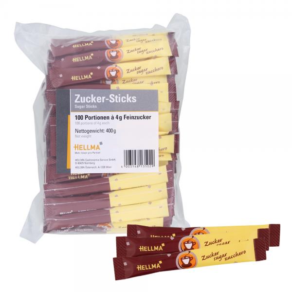 Hellma Zucker-Sticks von Hellma