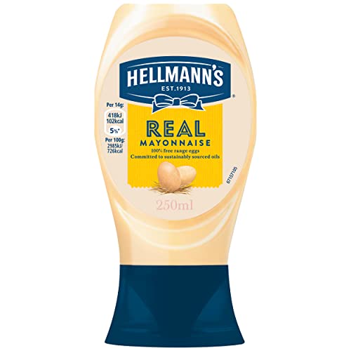 Hellmann's Real Mayonnaise, 1er Pack (1 x 250 ml) von Hellmann's