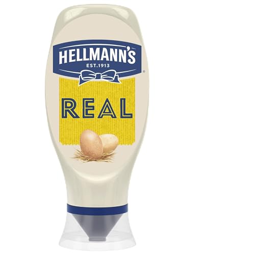 Hellmann's Real Salat Mayo leckere Salat Mayonnaise mit Freilandeiern 430 ml von Hellmann's