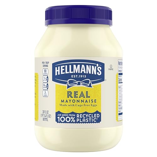 YYST None Noneayonnaise Real Noneayo 1 ct CondiNoneent for SiNoneple Noneeals and Sandwiches Rich in ONoneega-3 ALA, Gluten Free 3None oz von Hellmann's