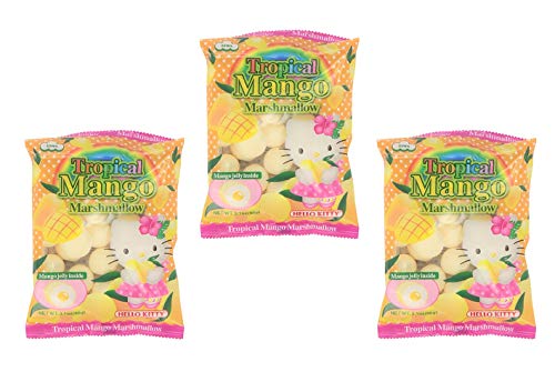 Hello Kitty Tropical Mango Marshmallow 90g, 3 Pack von Hello Kitty