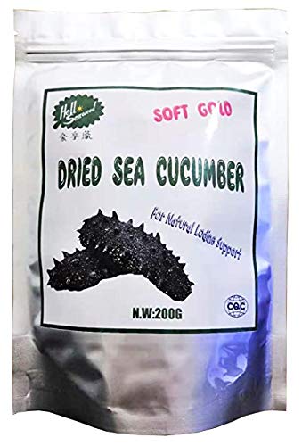 Natural dried black pickly sea cucumber (200g/1bag) von Hello Seaweed