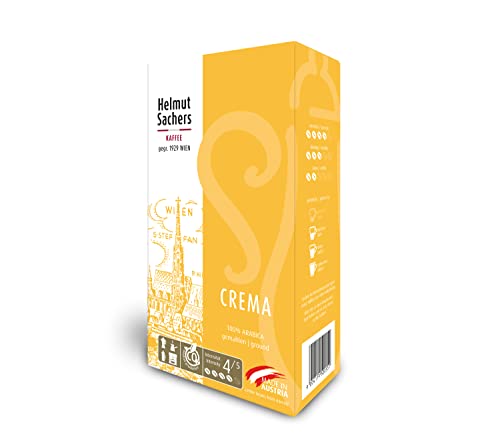 Helmut Sachers Kaffee - Crema, Intensität 4/5, 100% Arabica, gemahlen, 500g von Helmut Sachers Kaffee