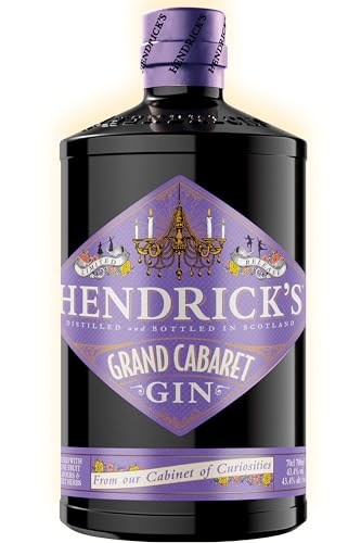 Hendrick's Grand Cabaret Gin, Limited Release, 70cl - mit sinnlichem Aroma von köstlichem Steinobst und einem Hauch aromatischer Kräuter von Hendrick's