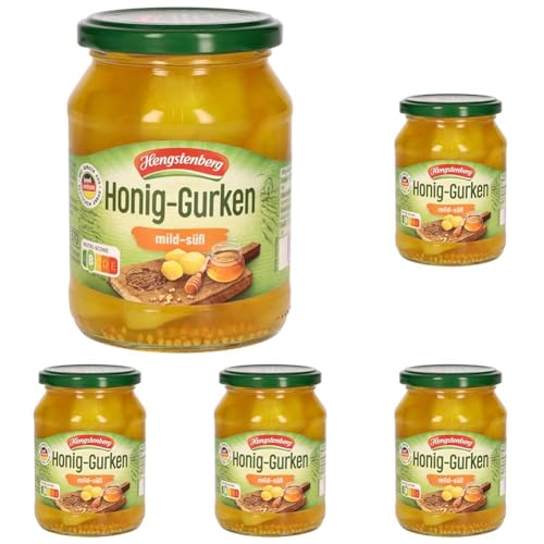 Hengstenberg Honiggurken, 215g (Packung mit 5) von Hengstenberg