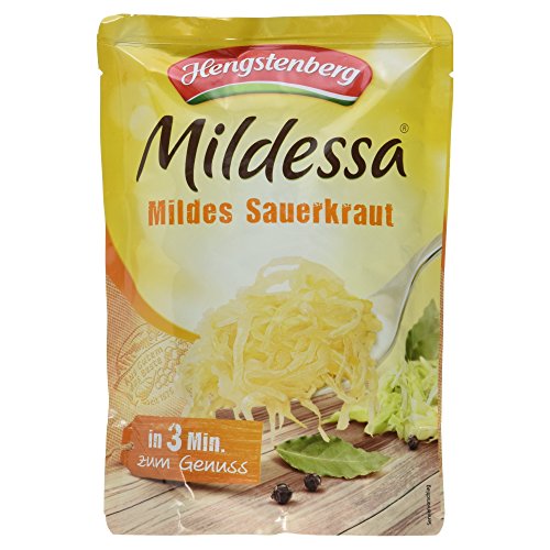 Hengstenberg Mildessa Sauerkraut, 400 g, Abtropfgewicht 350 g von Hengstenberg