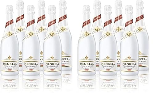 Henkell Sekt Blanc de Blancs Trocken (6 x 0,75 l) (Packung mit 2) von Henkell