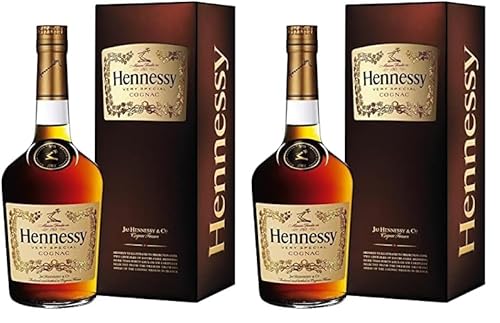 Hennessy Very Special Cognac mit Geschenkverpackung(1 x 0.7 l) (Packung mit 2) von Hennessy