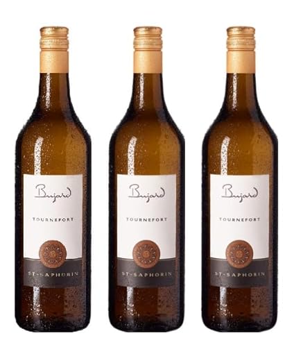 3x 0,75l - 2022er - Saint-Saphorin Tournefort - Chasselas - Lavaux A.O.P. - Schweiz - Weißwein trocken von Henri Badoux