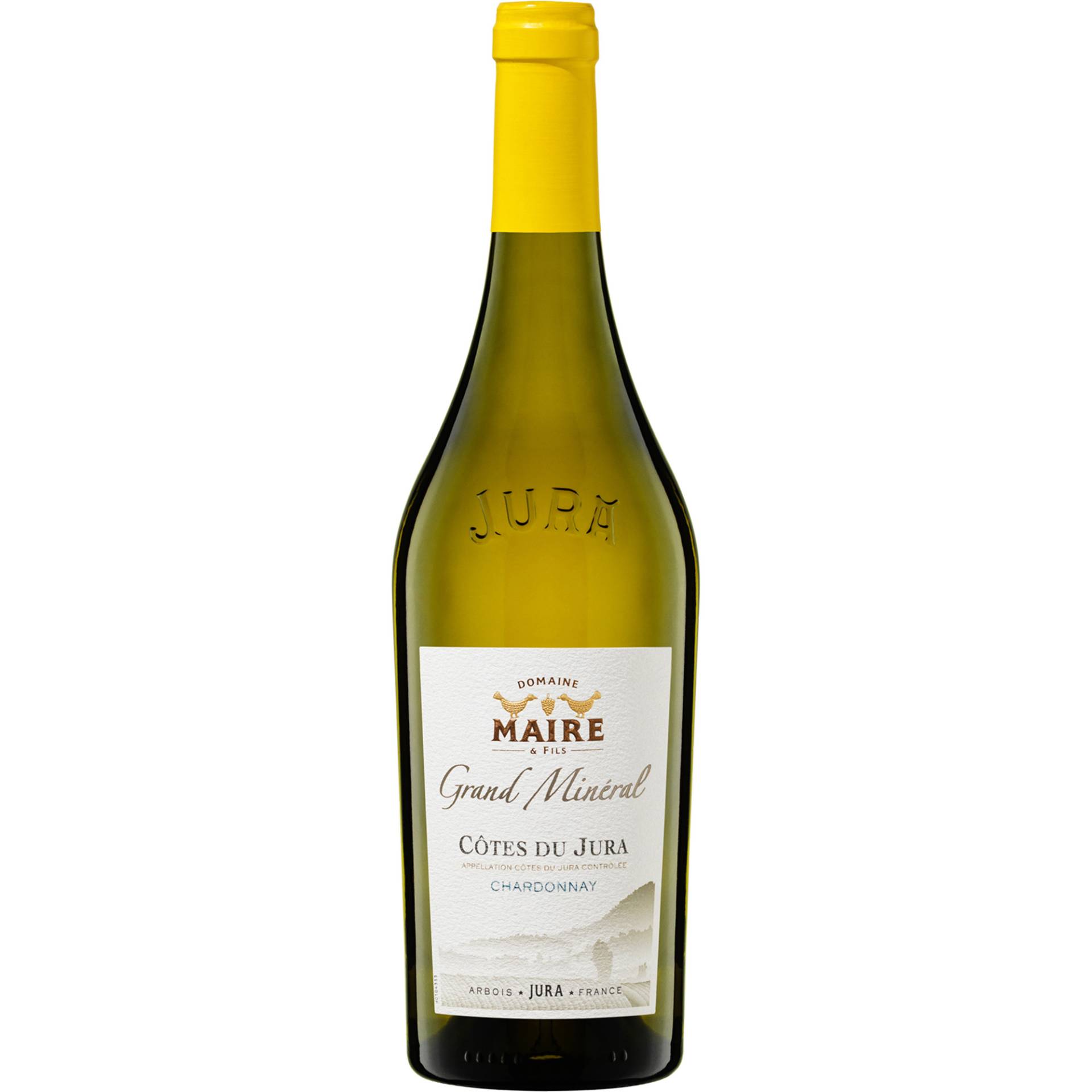 Domaine Maire & Fils Grand Minéral Chardonnay, Côtes du Jura AOP, Jura, 2021, Weißwein von Henri Maire SA/ Domaine de Boichailles, 39600 Arbois, Frankreich