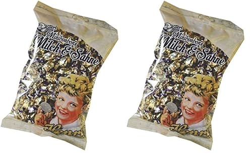 Henri Minibonbons Milch & Sahne, 250 g (Packung mit 2) von Henri