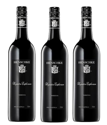 3x 0,75l - 2018er - Henschke - Keyneton Euphonium - Barossa W.O. - Australien - Rotwein trocken von Henschke