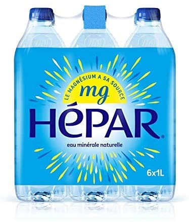 Hépar - Mineral water 6X1L von Hépar