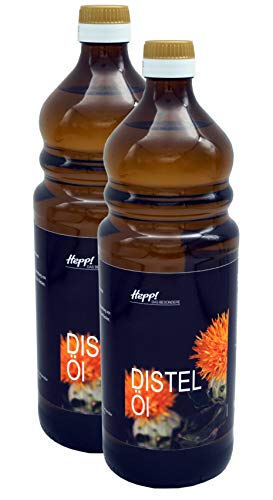 Distelöl -Hoher Anteil an ungesättigten Fettsäuren- 2 Liter (2x1l) von Hepp GmbH & Co KG