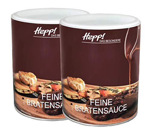 Hepp GmbH & Co KG - Feine Sauce - Echte Bratensauce 400g (2x 200g) von Poiget