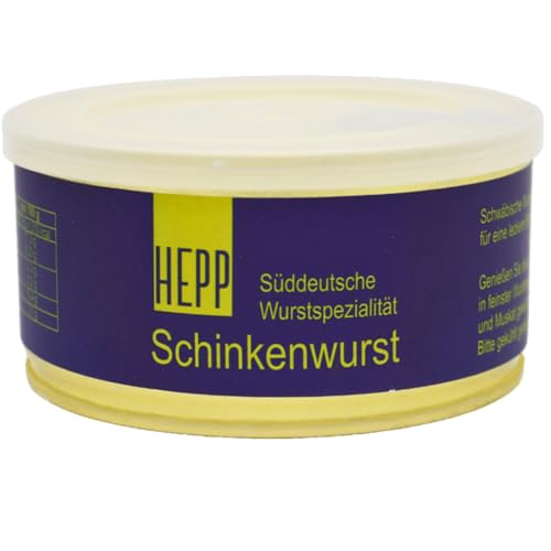 5 x Schinkenwurst à 300 g Dose von Hepp