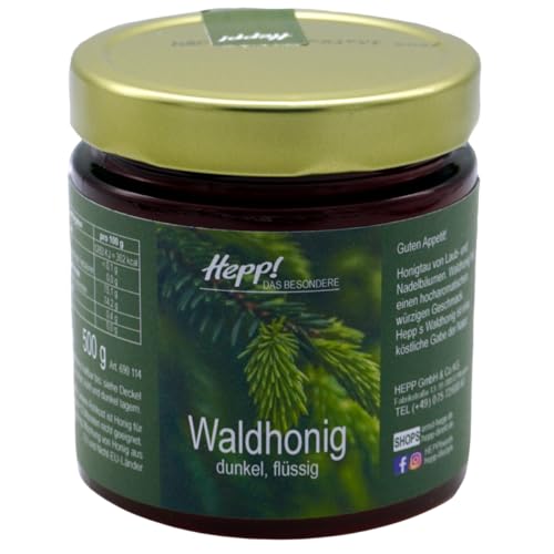 Honig - Waldhonig - 1000g (2x500g) von Hepp