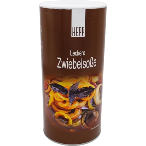 Zwiebelsoße mit feinen Zwiebelstückchen 1500g (2x750g) von Hepp