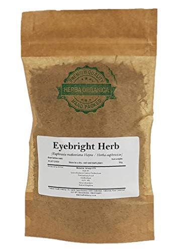 Augentrostkraut / Euphrasia L / Eyebright Herb # Herba Organica # Große Augentrost, Wiesen-Augentrost, Gemeiner Augentrost (50g) von Herba Organica