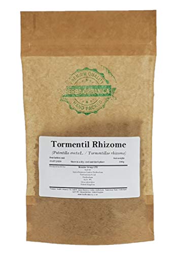 Blutwurz Rhizome / Potentilla Erecta L / Tormentil Rhizome # Herba Organica # Durmentill, Rotwurz, Ruhrwurz (100g) von Herba Organica