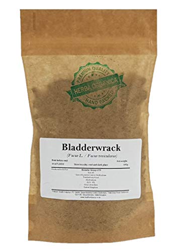 Fucus/Fucus Vesiculosus L/Bladderwrack # Herba Organica # Blasentang, Meereseiche, See-Eiche (100g) von Herba Organica