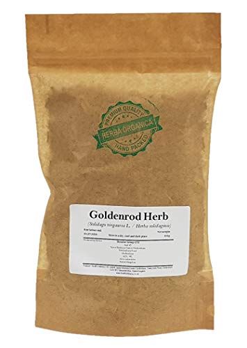 Gewöhnliche Goldrute Kraut/Solidago Virgaurea L/Goldenrod Herb # Herba Organica # Gemeine Goldrute, Echte Goldrute (100g) von Herba Organica